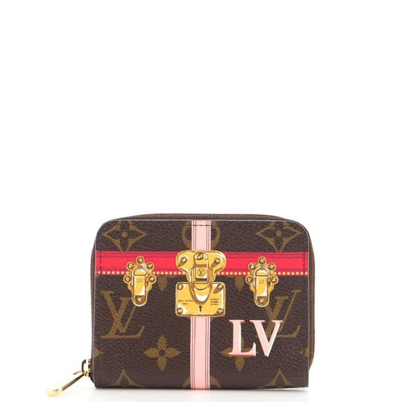 Louis Vuitton Accessories - Louis Vuitton Zippy Coin Purse Limited Edition Summer Trunks Monogram Canvas